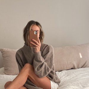 Cozy Wool Oversized Turtleneck